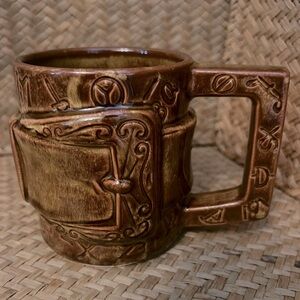 Vintage McCoy Buckle and peace mug
